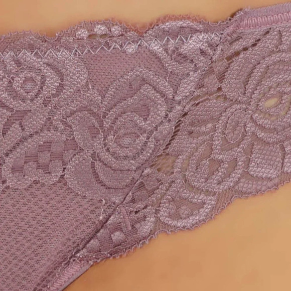 Premium Lace Panties Cheeky Bundle No show hipster Lase trim Thong - Picture 3 of 3